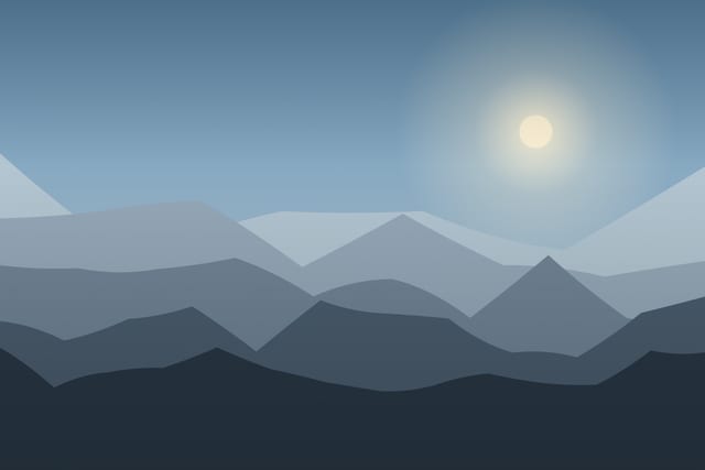 Stylised landscape for Nature photography day with a naturalist