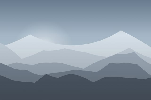 Stylised landscape for A day high in the Făgăraș