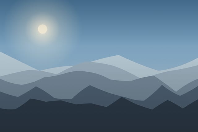 Stylised landscape for Guided ATV ride on forest tracks