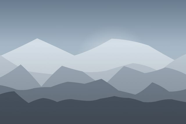 Stylised landscape for Ciucaș: the wind-carved rock formations