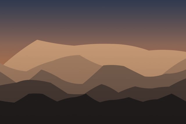 Stylised landscape for Birdwatching morning with a naturalist