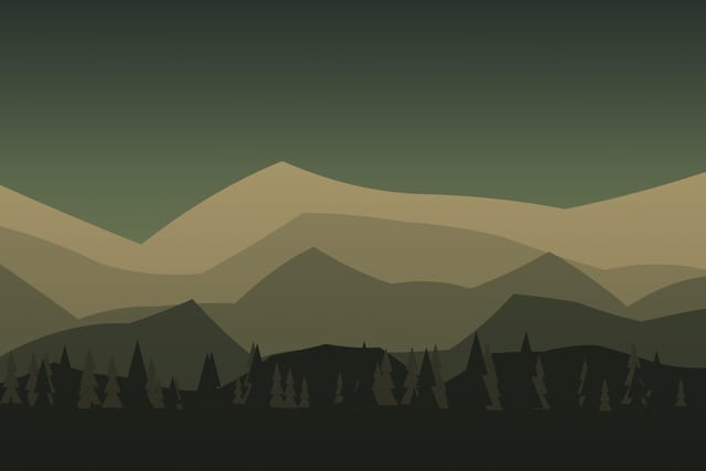 Stylised landscape for Nature photography day with a naturalist